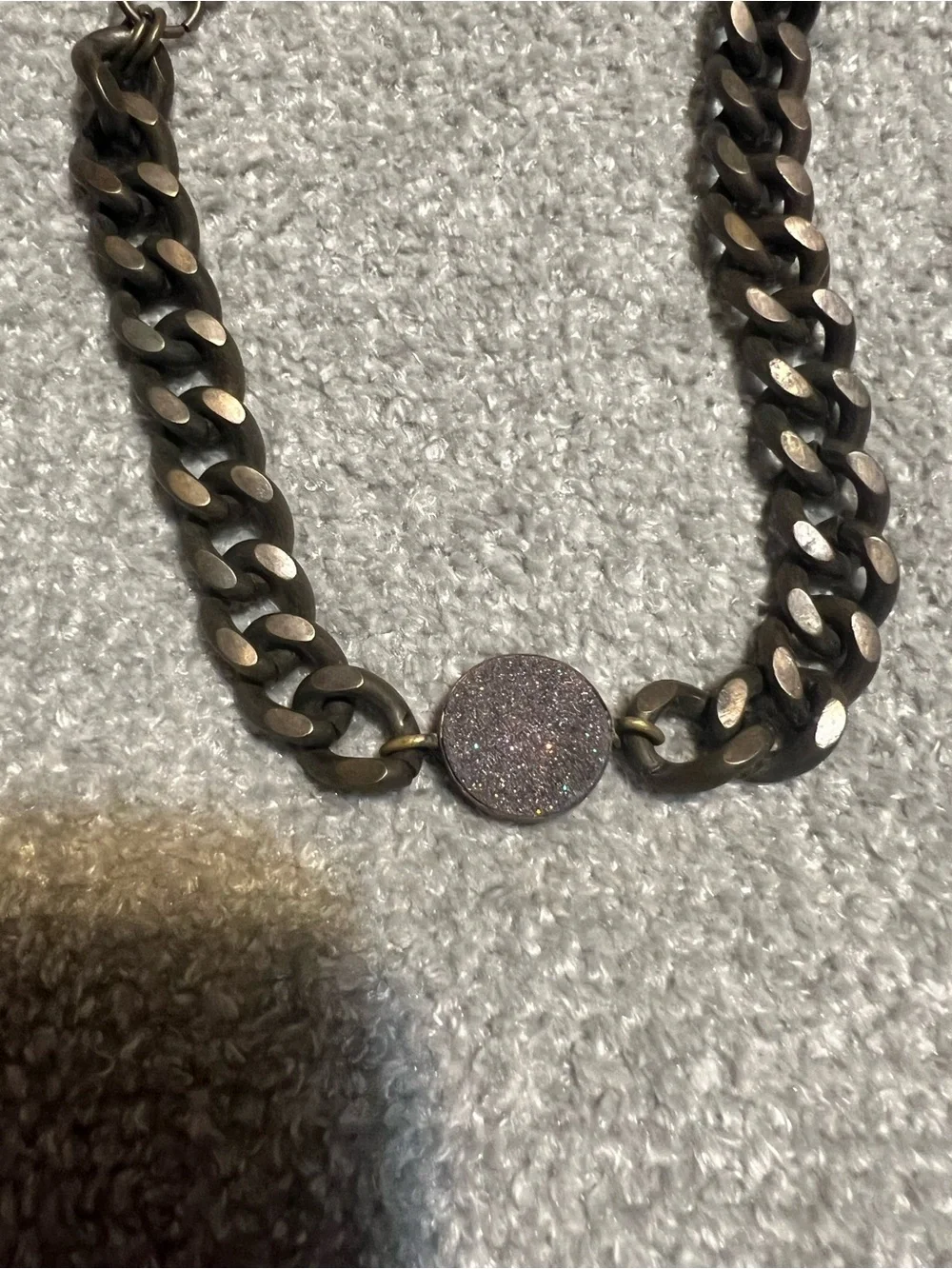 Lena Bernard Druzy Accent Chain Necklace